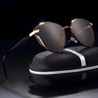 Thumbnail for Women's Round Fashion Polarized Sunglasses -, Sunglasses , Drestiny , Australia, Black, Blue, Brown, Canada, Gender_Women, Gold, Grey, New Zealand, Pink, Purple, Silver, Sunglasses, United Kingdom, United States , Drestiny , www.shopdrestiny.com