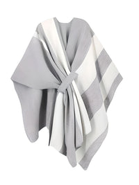 Thumbnail for Women's Scarf with Two Color Pattern Split Shawls For Women Warm and Fashionable Luxury Designer Women -, Shawl , Drestiny , Australia, Black, Blue, Brown, Canada, Dark Blue, Dark Brown, Dark Grey, Green, Grey, Khaki, Light Blue, Light Brown, Navy, New Zealand, Off White, Orange, Ponchos, Red, Scarves, Shawls, Tan, United Kingdom, United States, White, Wine Red , Drestiny , www.shopdrestiny.com