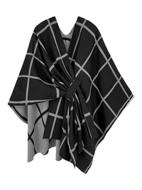 Thumbnail for Women's Scarf with Two Color Pattern Split Shawls For Women Warm and Fashionable Luxury Designer Women -, Shawl , Drestiny , Australia, Black, Blue, Brown, Canada, Dark Blue, Dark Brown, Dark Grey, Green, Grey, Khaki, Light Blue, Light Brown, Navy, New Zealand, Off White, Orange, Ponchos, Red, Scarves, Shawls, Tan, United Kingdom, United States, White, Wine Red , Drestiny , www.shopdrestiny.com