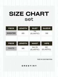 Thumbnail for Women's Sets 2-Piece Women's Knit Tracksuit Turtleneck Sweater and Straight Jogging Pants Suits, Drestiny, Sets, Pant Sets, Casual Shirts, Long Sleeves, Casual Pants, Tracksuits, Turtlenecks, Sweaters, One Size, United States, USA, Australia, New Zealand, United Kingdom, UK, Women's Knit Set, 2 Piece Loungewear Set, Knitted Tracksuit Women, Sweater and Jogger Set, Cozy Two Piece Outfit, One Size, shopdrestiny.com