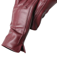 Thumbnail for Women's Sheepskin Gloves Touch Screen Driving Gloves For Women Leather Gloves High Quality