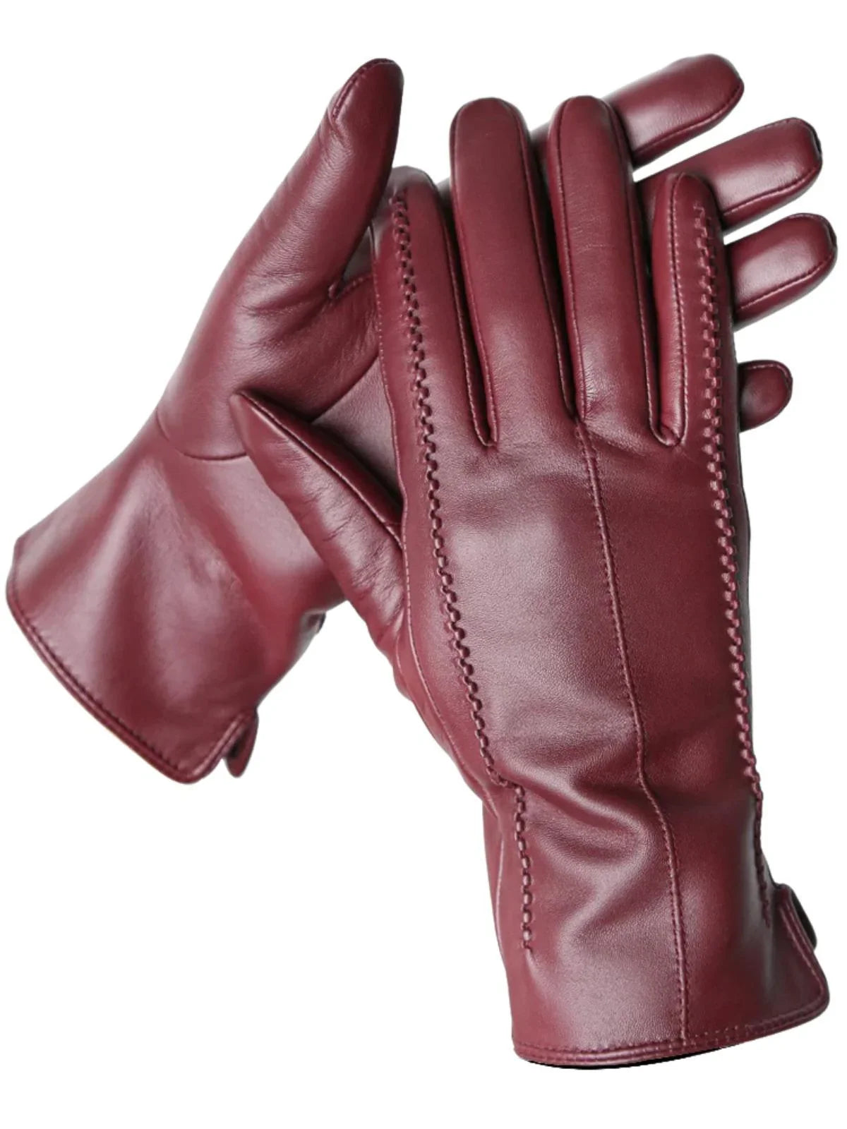 Women's Sheepskin Gloves Touch Screen Driving Gloves For Women Leather Gloves High Quality