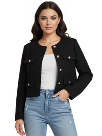 Thumbnail for Women's Short Jacket High Fashion Women's Jackets in 12 Colors!
