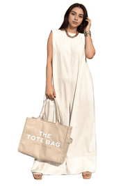 Thumbnail for Women's Sleeveless Wide Leg Jumpsuit in White or Black -, Jumpsuit , Drestiny , Australia, Black, Jumpsuits, L, M, XXL, 2XL, 3XL, XXXL, Blue Grey, Yellow, Avocado Green, New Zealand, Pant Sets, S, Sleeveless, United Kingdom, United States, White, XL , Drestiny , www.shopdrestiny.com