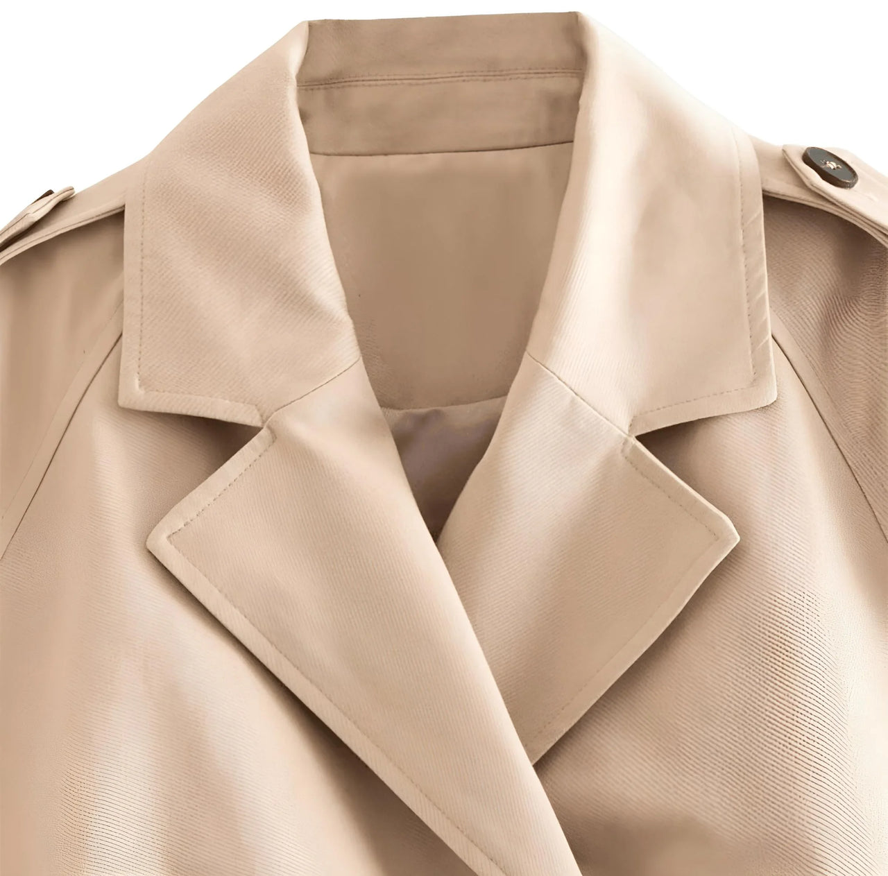 Women's Crop Belted Jacket -, Jackets , Drestiny , Australia, Beige, Black, Canada, Charcoal, Coffee, Jackets, Khaki, L, M, Navy, New Zealand, S, United Kingdom, United States, White , Drestiny , www.shopdrestiny.com
