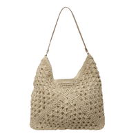 Thumbnail for Women's Straw Tote Bag Large Capacity Vintage Summer Vacation Beach Bag -, Handbags , Drestiny , Australia, Black, Brown, Coffee, Beige, Canada, Gender_Women, Handbags, New Zealand, Purses, United Kingdom, United States , Drestiny , www.shopdrestiny.com
