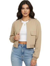Thumbnail for Women's Streetwear Bomber Jacket - In 9 Colors!