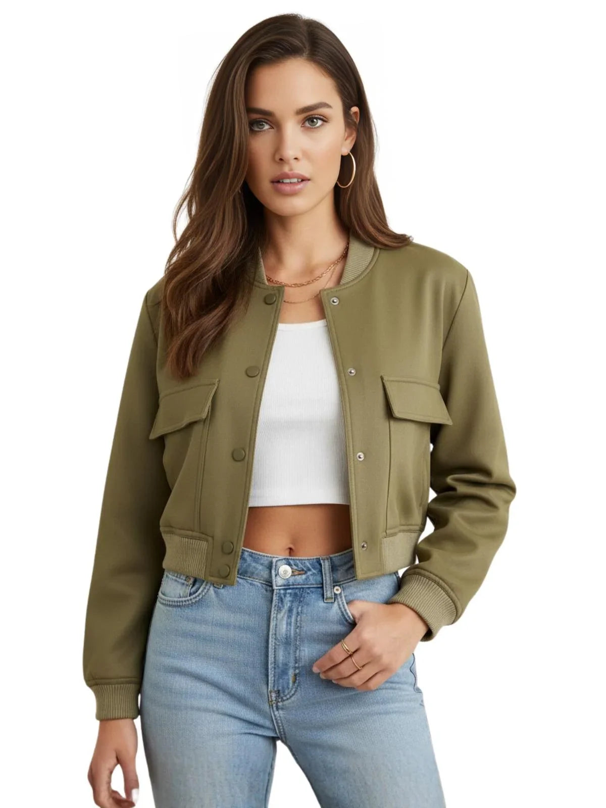 Women's Streetwear Bomber Jacket - In 9 Colors!