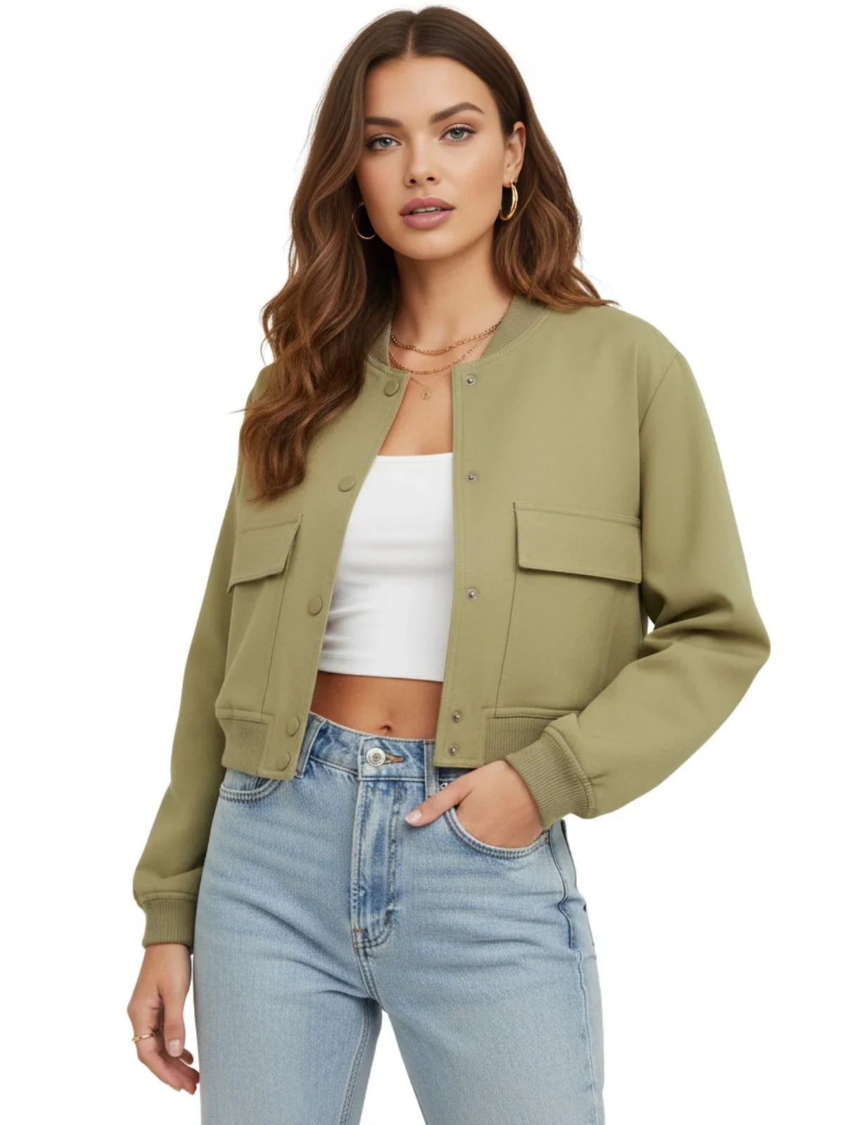 Women's Streetwear Bomber Jacket - In 9 Colors!