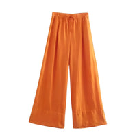 Thumbnail for Khaki Suits Women Sleeveless Halter Sexy Crop Tops Women's Streetwear Fashion Set High Waist Wide Leg Pants + Halter Top, Drestiny, Sets, Pant Sets, Casual Pants, Casual Shirts, Sleeveless, Crop Tops, XS, S, M, L, White, Grey, Orange, Khaki, United States, Canada, Australia, New Zealand, United Kingdom, women's streetwear sets, ladies streetwear outfits, street style sets for women, trendy streetwear women, matching streetwear sets women, co-ord streetwear women, urban fashion sets female, shopdrestiny.com