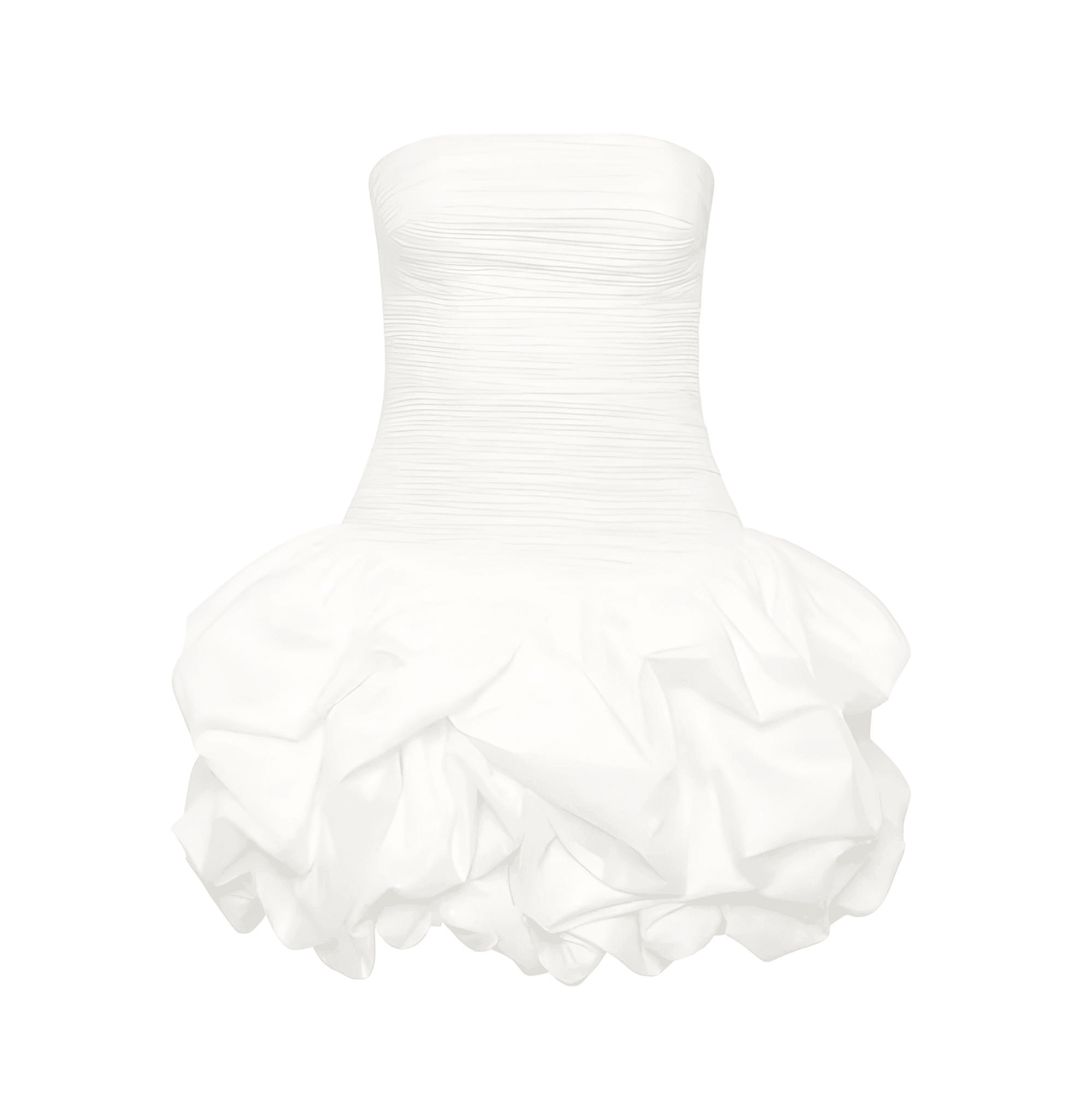 Women's Summer Strapless Mini Dress Bandeau High Waist Patchwork Folds Slimming Dresses Female, Drestiny, Mini Dresses, Strapless, Sleeveless, Off Shoulder, S, M, L, XL, 4, 6, 8, 10, 12, Blue Print, Deep Pink Print, Pink, White, Blue, United States, Australia, New Zealand, Canada, strapless mini dress, white strapless mini dress, bodycon strapless mini dress, summer mini dresss, bandeau mini dress, going out strapless mini dress, shopdrestiny.com