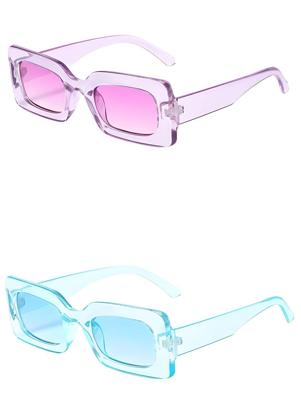 Women's Vintage Rectangle Frame Sunglasses Ladies Eyewear UV400, Drestiny, Sunglasses, United States, USA, Canada, Australia, New Zealand, United Kingdom, Gender_Women, UK, Leopard Gradient Tea, Matte Purple Grey, Pink Grey, Green Blue, Black Grey, Jelly Green Tea, Tea Gradient Tea, Purple Gradient Tea, Blue Blue, Colorful, Pink Gradient Pink, Purple Double Purple, Jelly Blue,  Women's vintage rectangle sunglasses, Retro rectangle sunglasses women, Small rectangle sunglasses women vintage, shopdrestiny.com