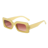 Thumbnail for Women's Vintage Rectangle Frame Sunglasses Ladies Eyewear UV400, Drestiny, Sunglasses, United States, USA, Canada, Australia, New Zealand, United Kingdom, Gender_Women, UK, Leopard Gradient Tea, Matte Purple Grey, Pink Grey, Green Blue, Black Grey, Jelly Green Tea, Tea Gradient Tea, Purple Gradient Tea, Blue Blue, Colorful, Pink Gradient Pink, Purple Double Purple, Jelly Blue,  Women's vintage rectangle sunglasses, Retro rectangle sunglasses women, Small rectangle sunglasses women vintage, shopdrestiny.com