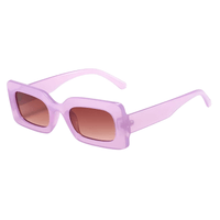 Thumbnail for Women's Vintage Rectangle Frame Sunglasses Ladies Eyewear UV400, Drestiny, Sunglasses, United States, USA, Canada, Australia, New Zealand, United Kingdom, Gender_Women, UK, Leopard Gradient Tea, Matte Purple Grey, Pink Grey, Green Blue, Black Grey, Jelly Green Tea, Tea Gradient Tea, Purple Gradient Tea, Blue Blue, Colorful, Pink Gradient Pink, Purple Double Purple, Jelly Blue,  Women's vintage rectangle sunglasses, Retro rectangle sunglasses women, Small rectangle sunglasses women vintage, shopdrestiny.com