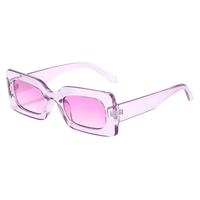 Thumbnail for Women's Vintage Rectangle Frame Sunglasses Ladies Eyewear UV400, Drestiny, Sunglasses, United States, USA, Canada, Australia, New Zealand, United Kingdom, Gender_Women, UK, Leopard Gradient Tea, Matte Purple Grey, Pink Grey, Green Blue, Black Grey, Jelly Green Tea, Tea Gradient Tea, Purple Gradient Tea, Blue Blue, Colorful, Pink Gradient Pink, Purple Double Purple, Jelly Blue,  Women's vintage rectangle sunglasses, Retro rectangle sunglasses women, Small rectangle sunglasses women vintage, shopdrestiny.com