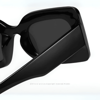 Thumbnail for Women's Vintage Rectangle Frame Sunglasses Ladies Eyewear UV400, Drestiny, Sunglasses, United States, USA, Canada, Australia, New Zealand, United Kingdom, Gender_Women, UK, Leopard Gradient Tea, Matte Purple Grey, Pink Grey, Green Blue, Black Grey, Jelly Green Tea, Tea Gradient Tea, Purple Gradient Tea, Blue Blue, Colorful, Pink Gradient Pink, Purple Double Purple, Jelly Blue,  Women's vintage rectangle sunglasses, Retro rectangle sunglasses women, Small rectangle sunglasses women vintage, shopdrestiny.com