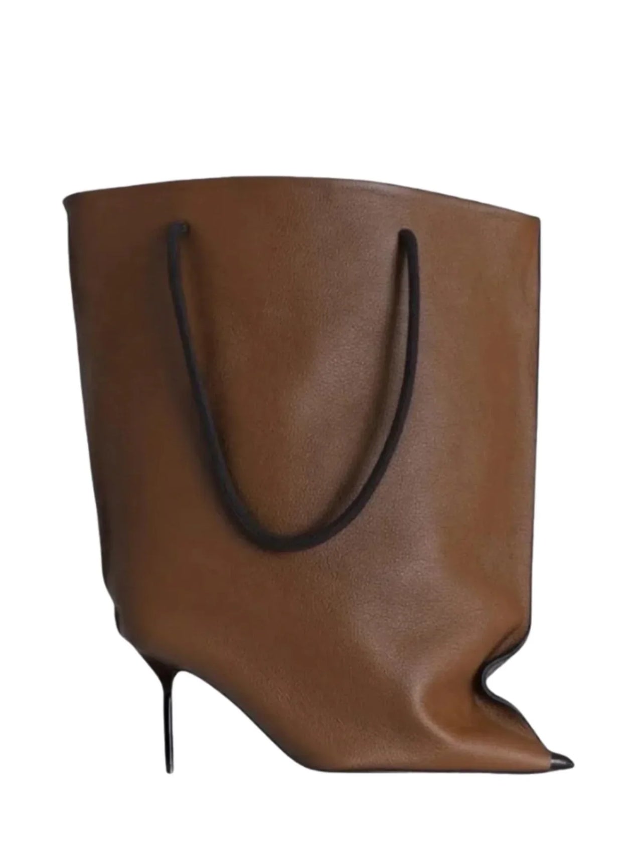 Women's Wide Stiletto Boots High Heels Women's High Fashion Short Boots