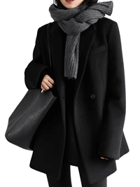 Thumbnail for Women's Wool Blend Coat Mid-Long Woolen Jacket Thick Warm Women's Overcoat Office Lady -, Coats , Drestiny , Black, Brown, Coats, Jackets, L, M, S, United Kingdom, United States, XL, XXL , Drestiny , www.shopdrestiny.com