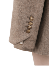 Thumbnail for Women's Wool Blend Coat Mid-Long Woolen Jacket Thick Warm Women's Overcoat Office Lady -, Coats , Drestiny , Black, Brown, Coats, Jackets, L, M, S, United Kingdom, United States, XL, XXL , Drestiny , www.shopdrestiny.com