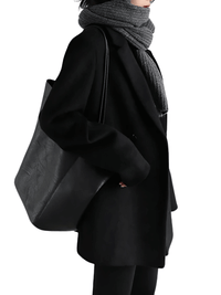 Thumbnail for Women's Wool Blend Coat Mid-Long Woolen Jacket Thick Warm Women's Overcoat Office Lady -, Coats , Drestiny , Black, Brown, Coats, Jackets, L, M, S, United Kingdom, United States, XL, XXL , Drestiny , www.shopdrestiny.com