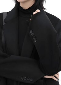 Thumbnail for Women's Wool Blend Coat Mid-Long Woolen Jacket Thick Warm Women's Overcoat Office Lady -, Coats , Drestiny , Black, Brown, Coats, Jackets, L, M, S, United Kingdom, United States, XL, XXL , Drestiny , www.shopdrestiny.com