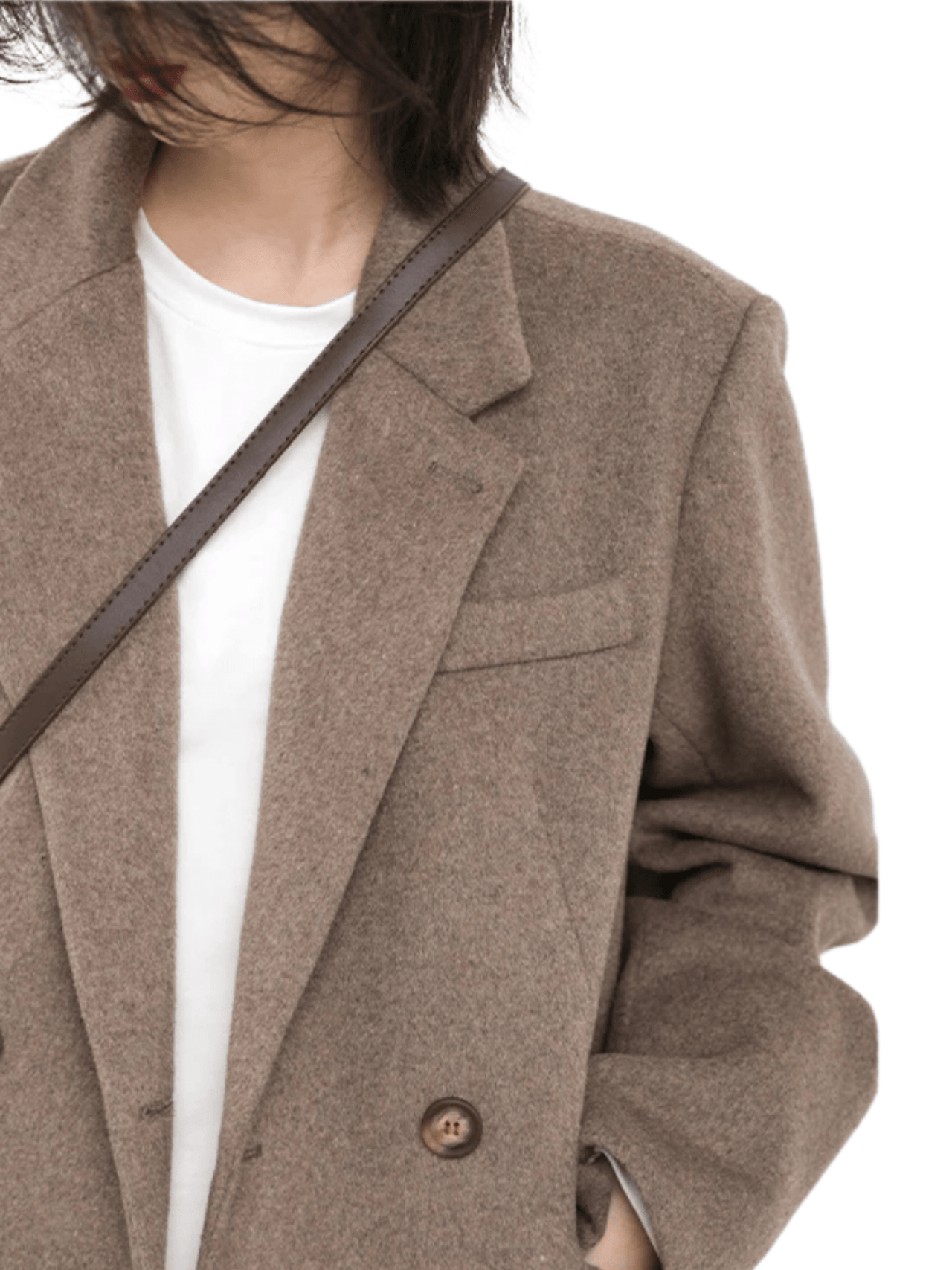 Women's Wool Blend Coat Mid-Long Woolen Jacket Thick Warm Women's Overcoat Office Lady -, Coats , Drestiny , Black, Brown, Coats, Jackets, L, M, S, United Kingdom, United States, XL, XXL , Drestiny , www.shopdrestiny.com