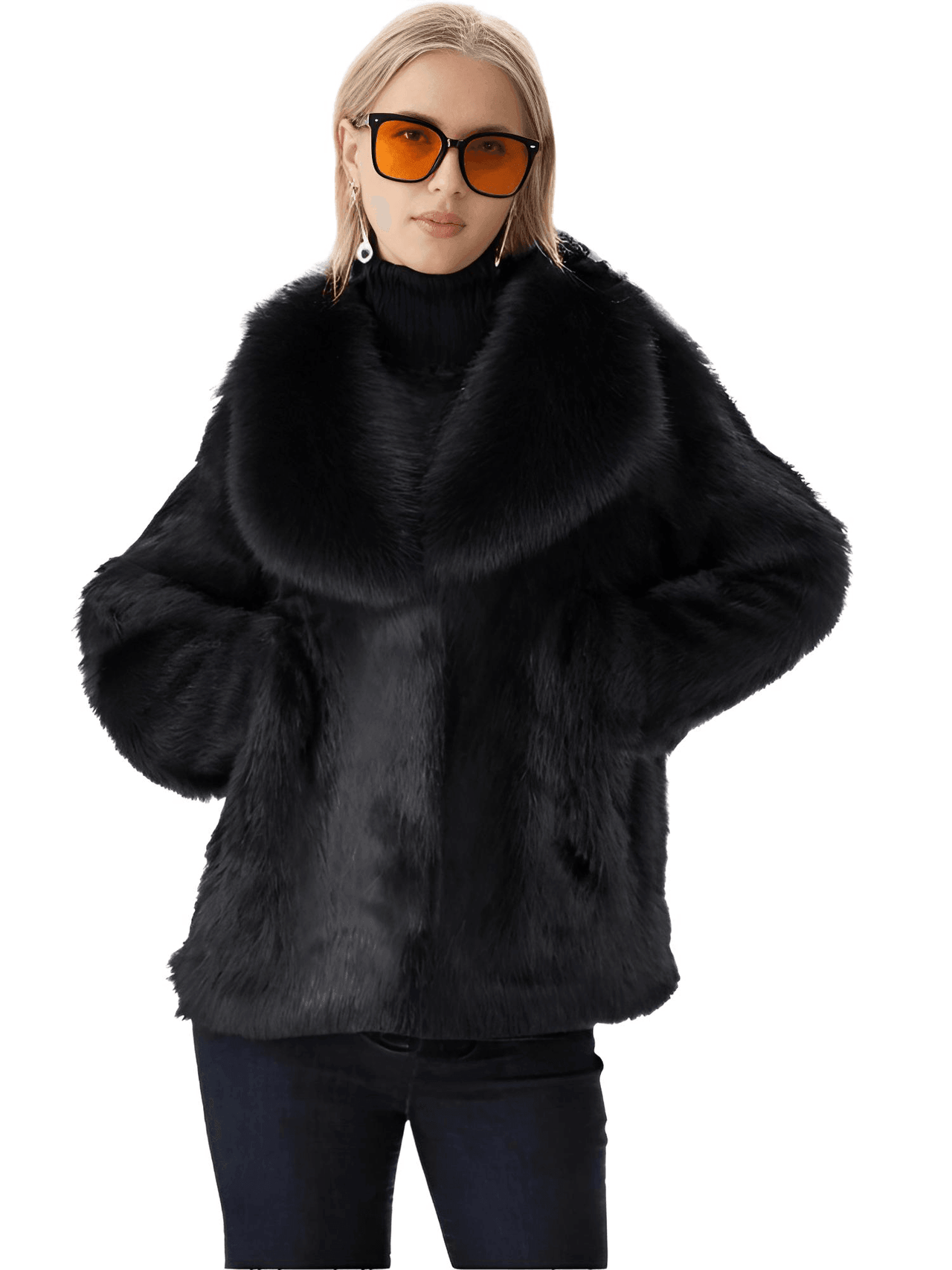 Real Rex Rabbit Fur Coat With Fox Fur Collar Women's Rabbit Fur Short Jacket Thick Warm New Fashion, Drestiny, Coats, Fur Coats, United States, USA, Canada, Australia, New Zealand, United Kingdom, UK, M, L, XL, XXL, 2XL, 3XL, XXXL, Rex Rabbit Fur Coat, Luxury Rex Rabbit Fur Coat, Buy Rex Rabbit Fur Coat, Women's Rex Rabbit Fur Coat, Rex Rabbit Fur Coat For Sale, Wine Red, Coffee Brown, Black, Slate, Olive Green, shopdrestiny.com