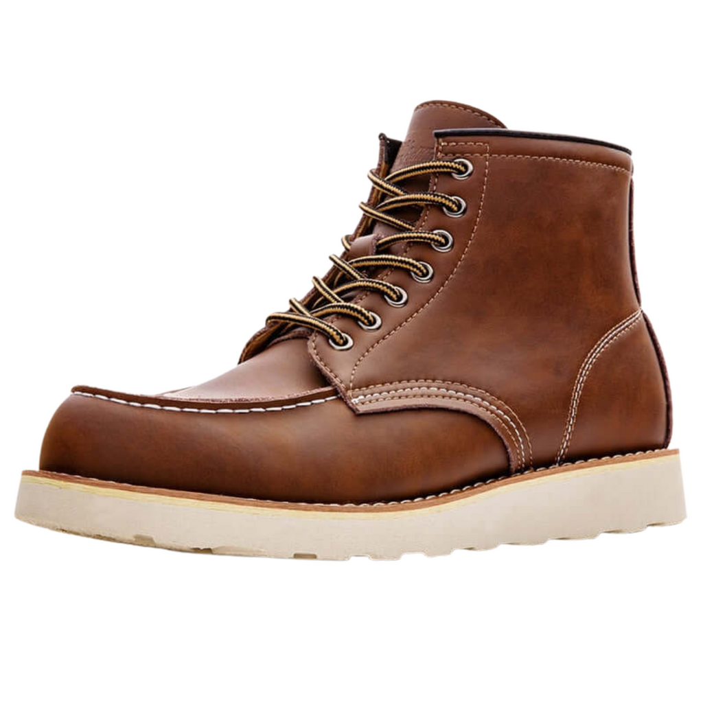 Elevate your outdoor look with the Heritage Edition Crazy Horse Brown Leather Ankle Boots for Men. Shop now at Drestiny to save up to 50%, with free shipping and tax covered!