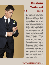 Thumbnail for Custom Made Tailored Suits For Men With Tie & Pocket Square -, Suits , Drestiny , Australia, Canada, New Zealand, Pocket Squares, Sets, Suits, Ties, United Kingdom, United States , Drestiny , www.shopdrestiny.com
