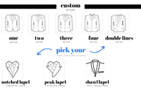 Thumbnail for Custom Made Tailored Suits For Men With Tie & Pocket Square -, Suits , Drestiny , Australia, Canada, New Zealand, Pocket Squares, Sets, Suits, Ties, United Kingdom, United States , Drestiny , www.shopdrestiny.com