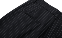 Thumbnail for High Waist Straight Leg Pinstriped Pants For Women -, Pants , Drestiny , Australia, Beige, Black, Canada, Casual Pants, Dark Grey, Dress Pants, Green, Grey, L, M, New Zealand, S, United Kingdom, United States, XS , Drestiny , www.shopdrestiny.com