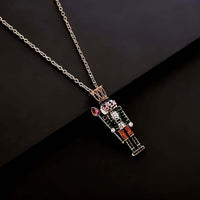 Thumbnail for Exquisite Colorful Crystals Nutcracker Ballet Pendant Necklace -, Necklaces , Drestiny , Australia, Black, Canada, Gender_Women, Green, Necklaces, New Zealand, Orange, Pink, Purple, United Kingdom, United States, White , Drestiny , www.shopdrestiny.com