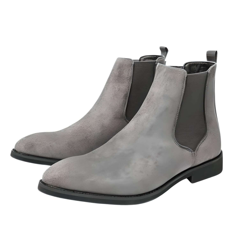Grey Chelsea Boots for Men