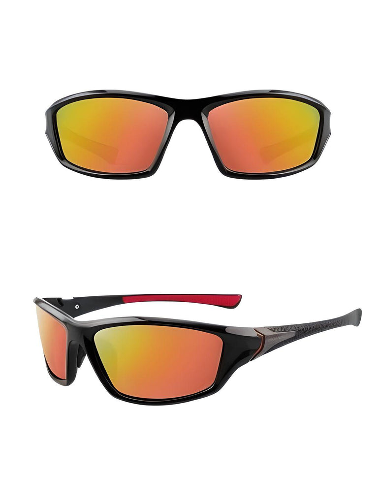 Drestiny-Orange-Men's Luxury Driving Sunglasses - HD Polarized!