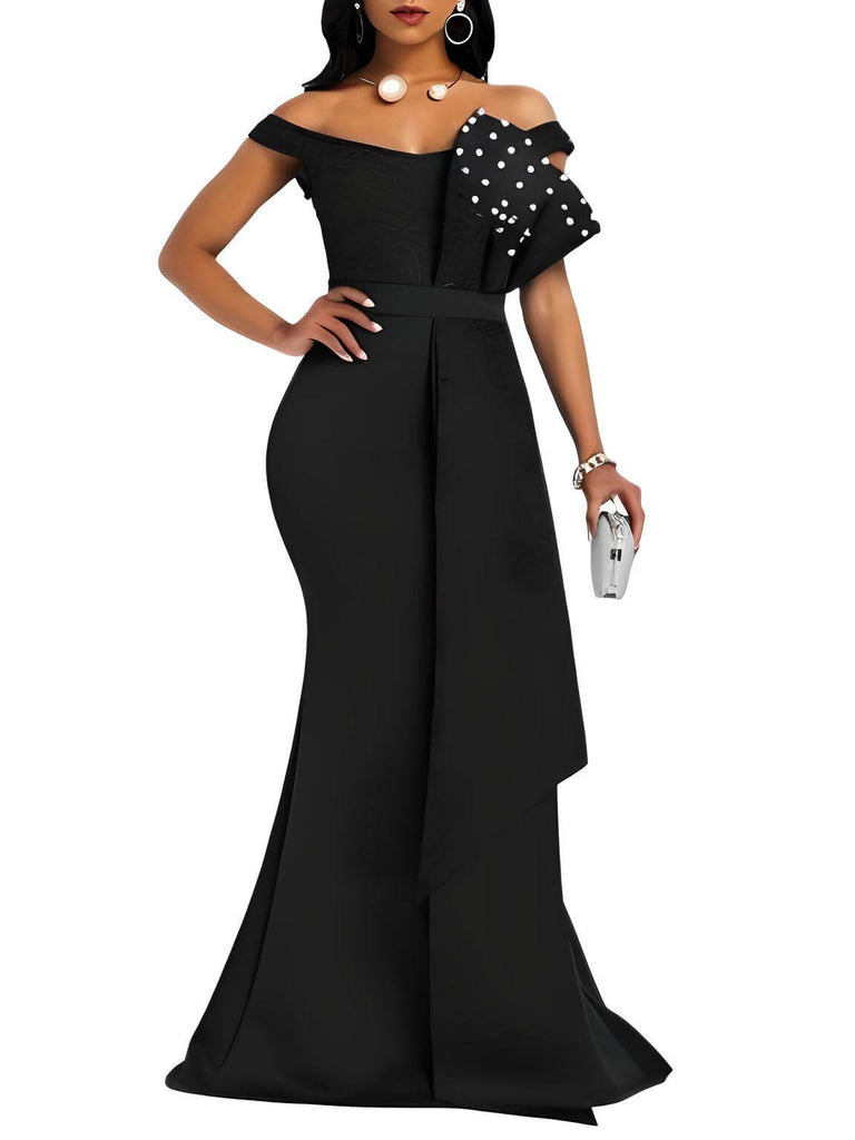 Shop Drestiny for an elegant black pearl beaded maxi dress. Enjoy free shipping and let us cover the tax! Seen on FOX/NBC/CBS. Save up to 50% for a limited time.
