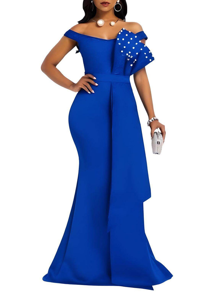 Shop Drestiny for an elegant blue pearl beaded maxi dress. Enjoy free shipping and let us cover the tax! Seen on FOX/NBC/CBS. Save up to 50% for a limited time.