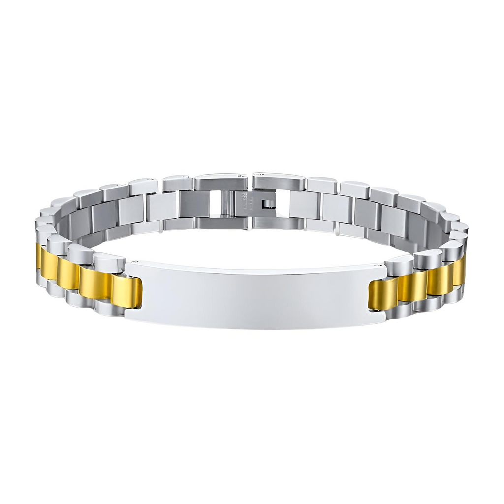 Luxury Custom Gold Plated Bracelets - 10MM