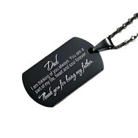 Thumbnail for Men's Dog Tag Necklace With Free Engraving!