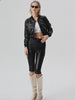 Women's Vintage Imitation Leather Bomber Jacket -, Jackets , Drestiny , Australia, Black, Jackets, L, M, New Zealand, S, United Kingdom, United States, XL, XS , Drestiny , www.shopdrestiny.com