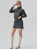 Women's Vintage Imitation Leather Bomber Jacket -, Jackets , Drestiny , Australia, Black, Jackets, L, M, New Zealand, S, United Kingdom, United States, XL, XS , Drestiny , www.shopdrestiny.com