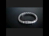 D VVS1 Moissanite Tennis Bracelet Plated 18k White Gold Bracelets, Drestiny, Best moissanite tennis bracelets, Moissanite tennis bracelet reviews, Lab grown moissanite tennis bracelet, Buy moissanite tennis bracelet online, Bracelets, White Gold, Yellow Gold, Rose Gold, United States, USA, Canada, Australia, New Zealand, United Kingdom, UK, shopdrestiny.com