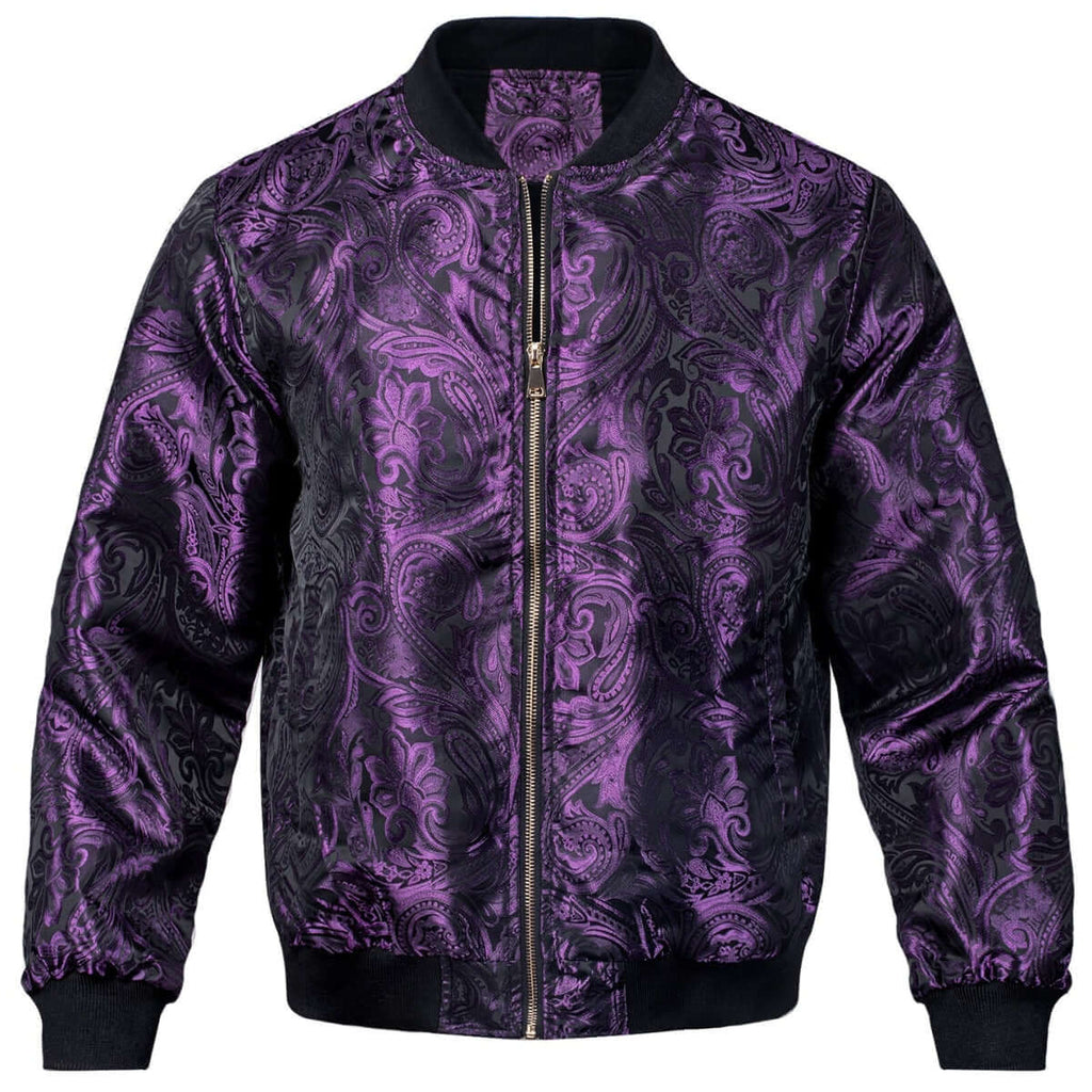 Streetwear Winter Jackets - Purple