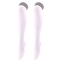 Thumbnail for Women's Over Knee Thigh High Socks -, Socks , Drestiny , Australia, Black, Canada, Gender_Women, New Zealand, Socks, United Kingdom, United States, White , Drestiny , www.shopdrestiny.com