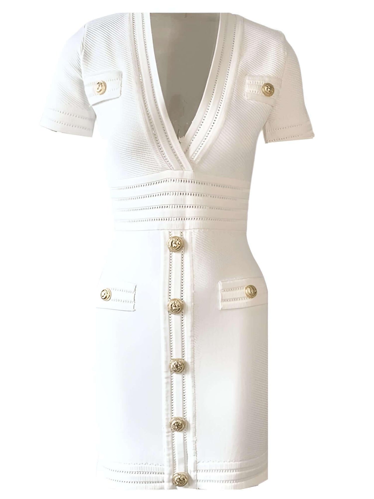 Women's Short-Sleeved V-Neck Mini Dress, Drestiny, Mini Dresses, Short Sleeves, S, M, L, XL, United States, USA, Canada, Australia, New Zealand, United Kingdom, UK, Teal, Dark Olive Green, Black, Deep Pink, White, Orange, Red, Purple, Yellow, Khaki, v-neck mini dress, V-neck mini dress white, shopdrestiny.com