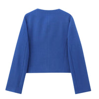 Thumbnail for Blue jacket on a white background