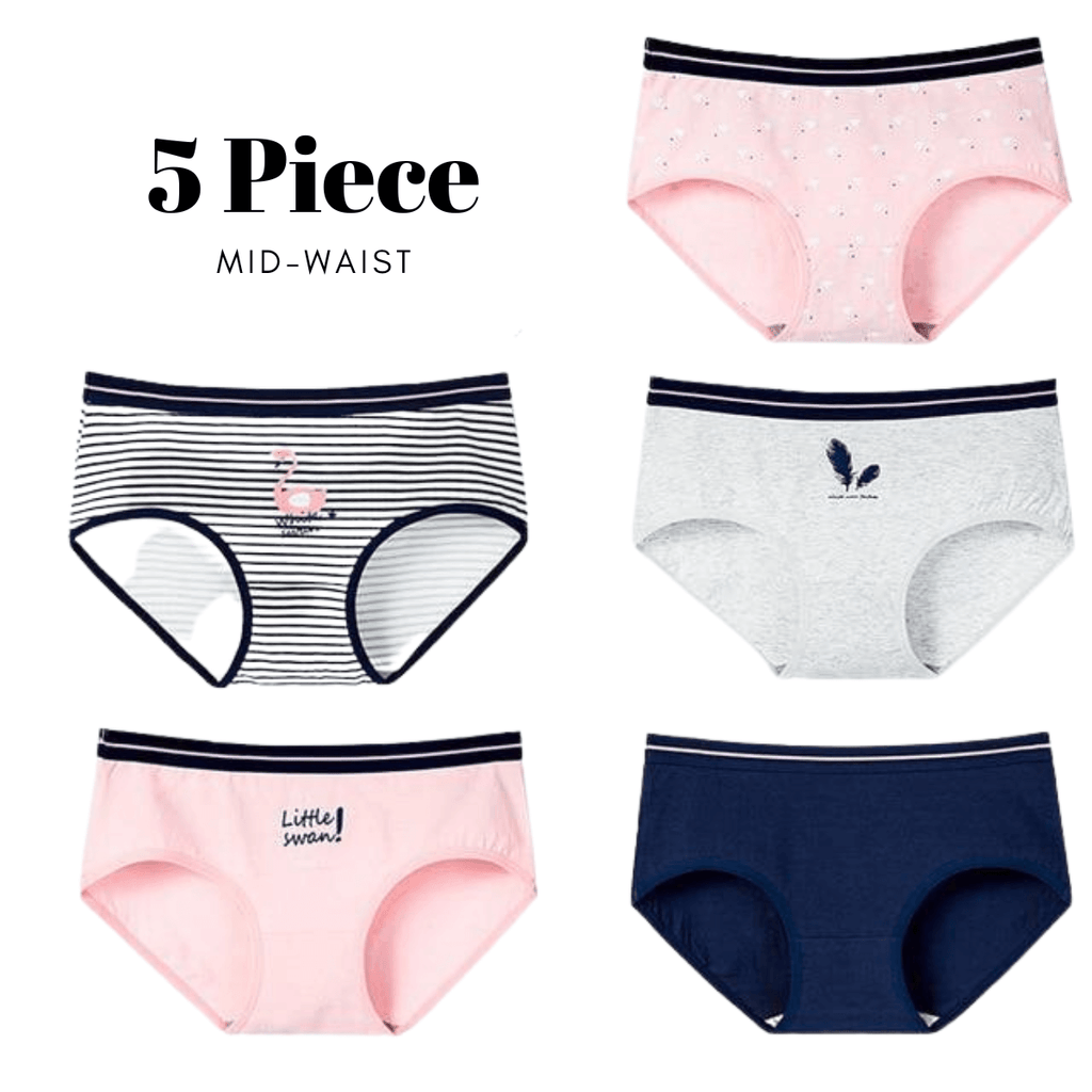 Women's Cotton Briefs - Five Pack!