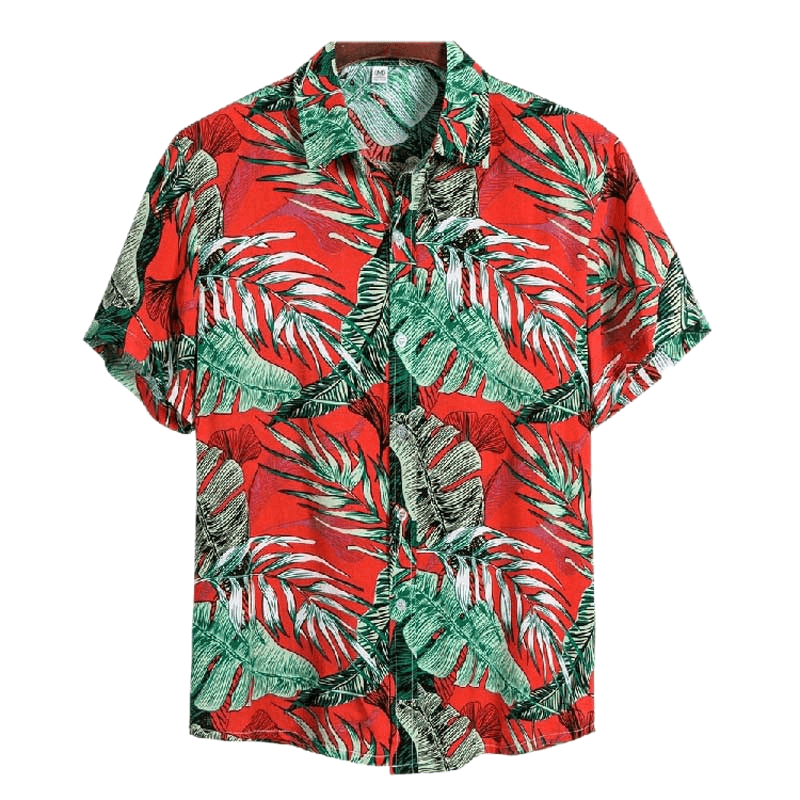 Aloha! This Pattern Hawaiian Aloha Shirt Men is perfect for those who love the beach and the warmth of the sun. It features a patterns of palm trees & many more