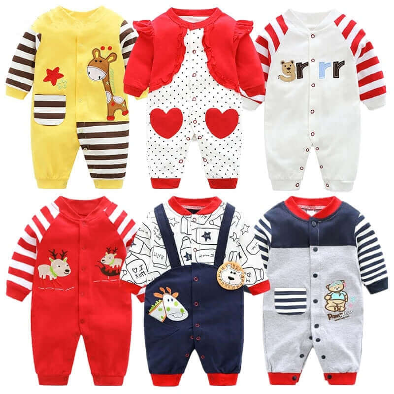 Unisex Long Sleeve Cotton Pajamas: Shop Drestiny for cozy one-piece sleepwear for baby. Enjoy free shipping and let us cover the taxes! Save up to 50% for a limited time.
