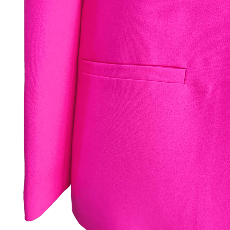 Women's Single Button Color Block Blazer Flare Pants Suit -, Outfit Sets , Drestiny , 4XL, 5XL, Australia, Canada, L, M, New Zealand, Pant Sets, Pant Suits, S, Suits, United Kingdom, United States, XL, XXL, XXXL , Drestiny , www.shopdrestiny.com