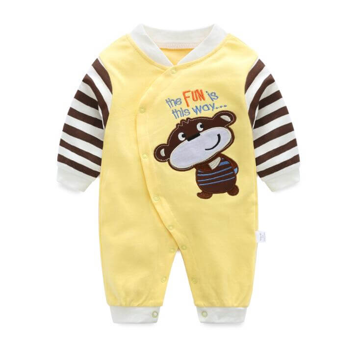 Unisex Long Sleeve Cotton monkey Pajamas: Shop Drestiny for cozy one-piece sleepwear for baby. Enjoy free shipping and let us cover the taxes! Save up to 50% for a limited time.